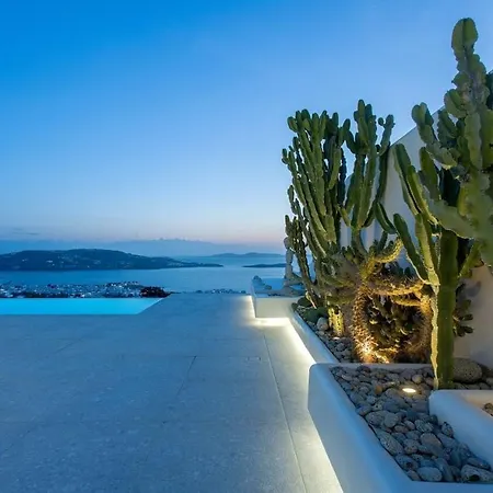 Super Luxury Mykonos - Saorsa - 5 Bedroom - Infinity Pool - Panoramic Sea Sunset Views Βίλα *